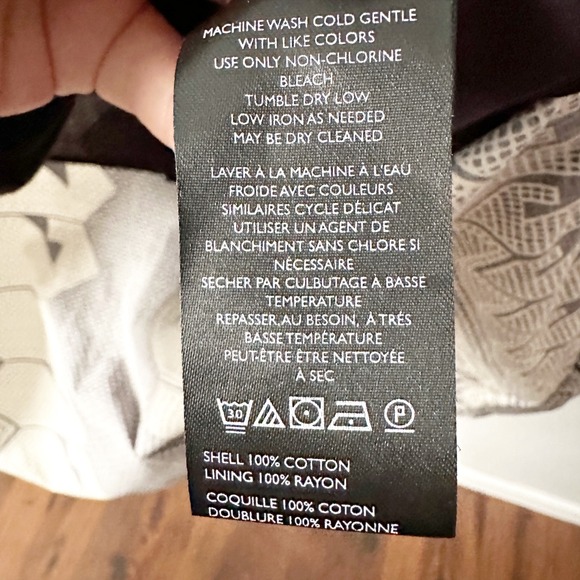 Maeve Lillian Button Front Sleeveless Earthy Boho Print Midi Shirt Dress Size XL - Picture 7 of 11